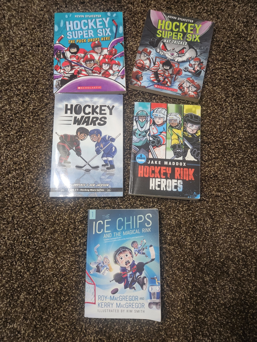 Hockey Kids Book Bundle – 5 books - $55